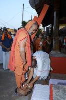 HH Swamiji's visit to Shree Vishweshwara Venugopala Temple - Karkala (13 Feb 2024)